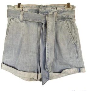 Shortie paper bag super high rise shorts Size 2